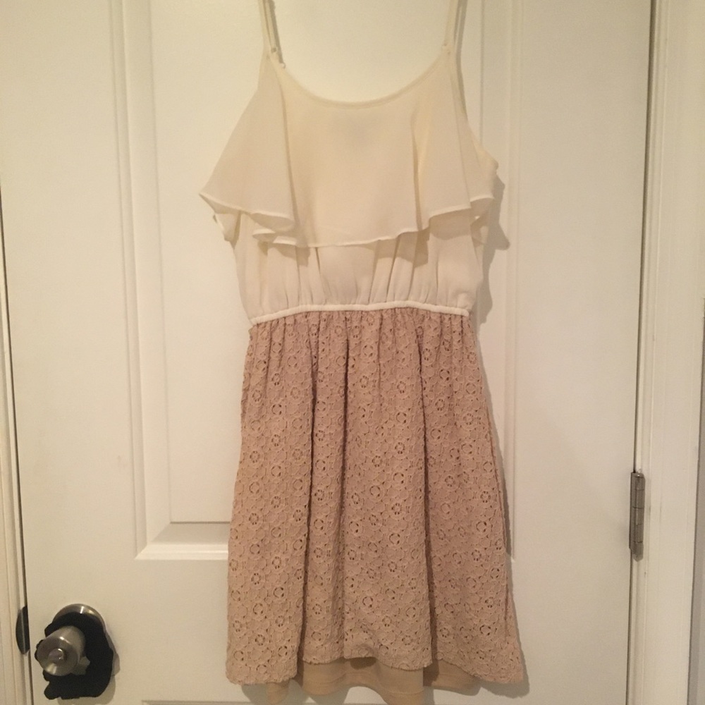 Lacy top dress